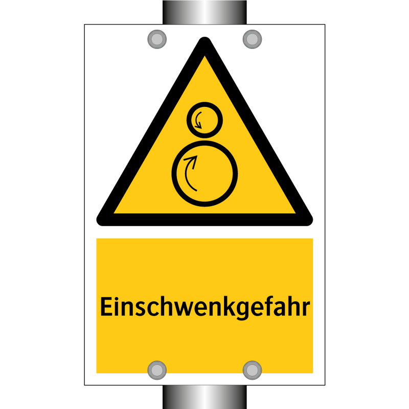 Einschwenkgefahr