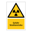 Gefahr Strahlenrisiko