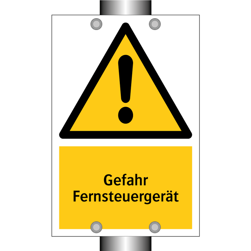 Gefahr Fernsteuergerät