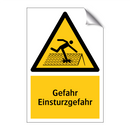 Gefahr Einsturzgefahr