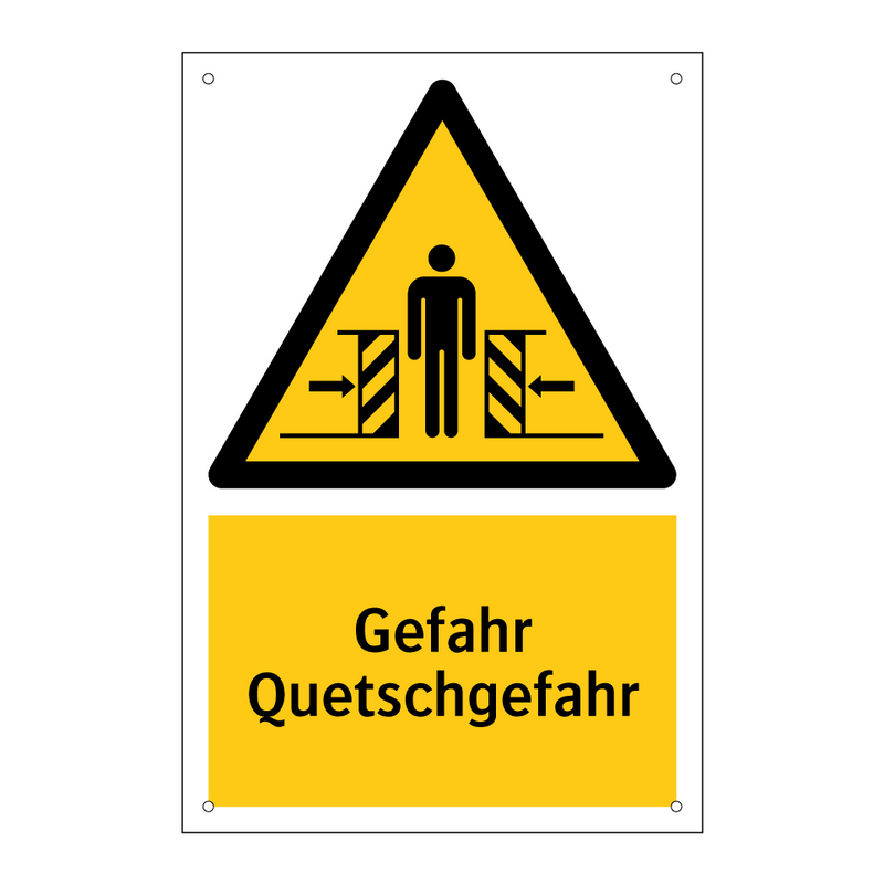 Gefahr Quetschgefahr