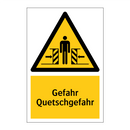 Gefahr Quetschgefahr