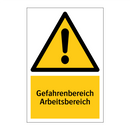 Gefahrenbereich Arbeitsbereich
