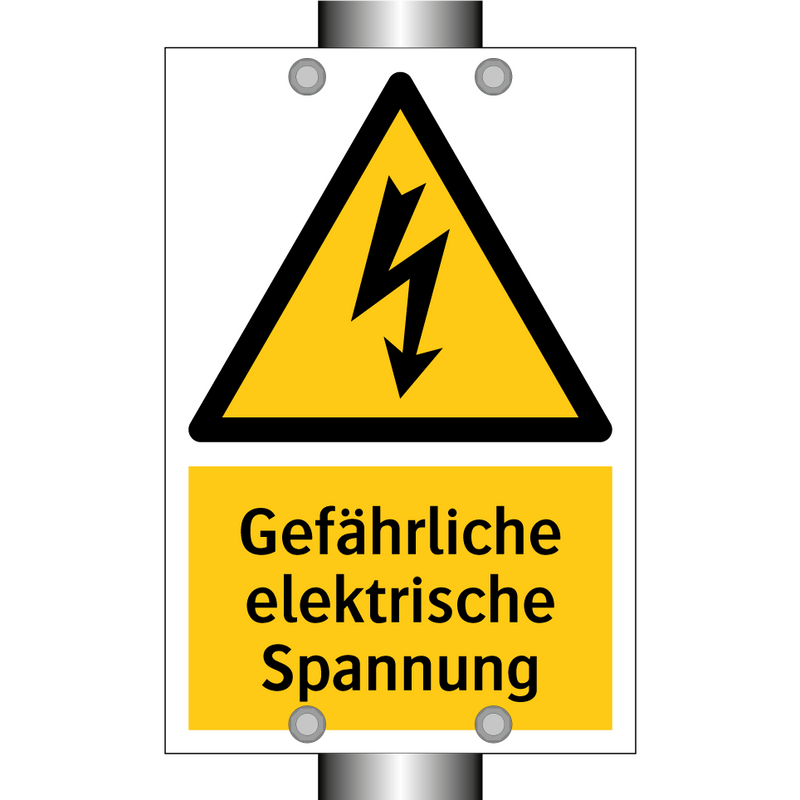 Gefährliche elektrische Spannung
