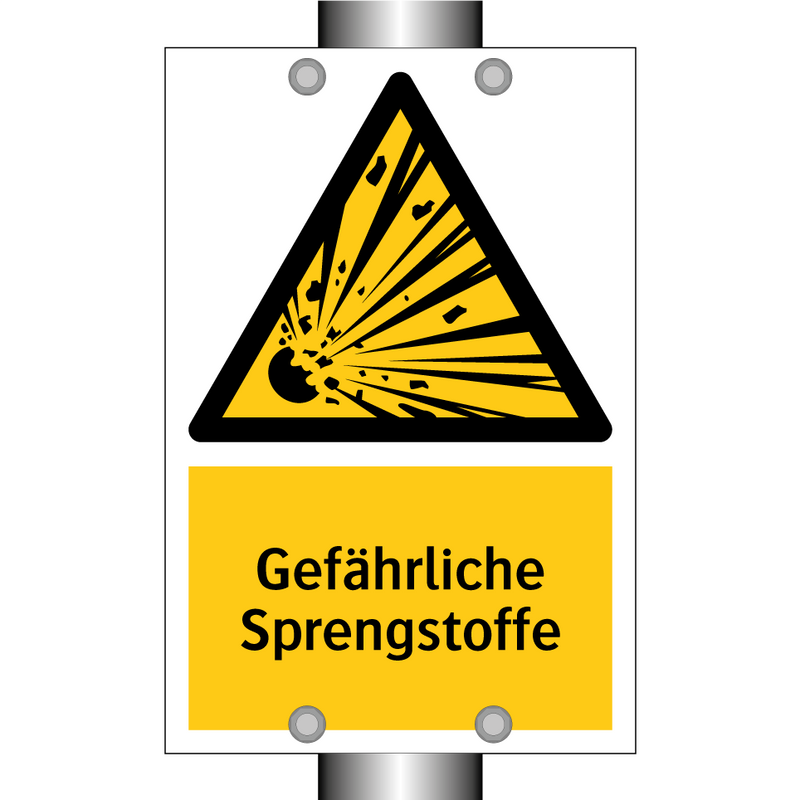 Gefährliche Sprengstoffe