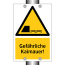 Gefährliche Kaimauer!