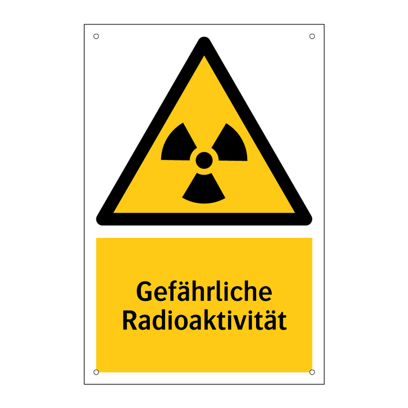 Gefährliche Radioaktivität