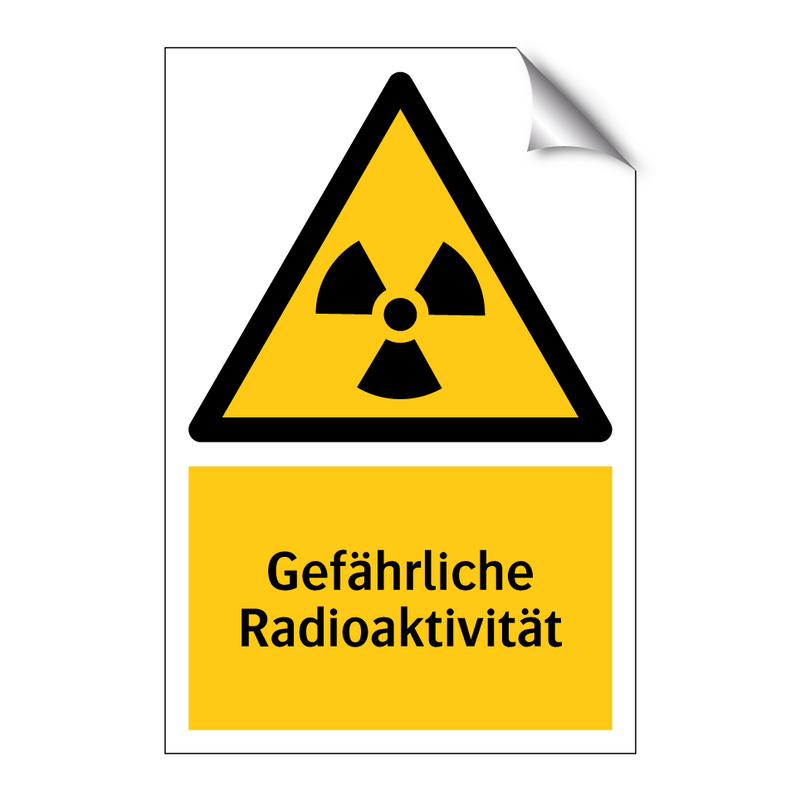 Gefährliche Radioaktivität