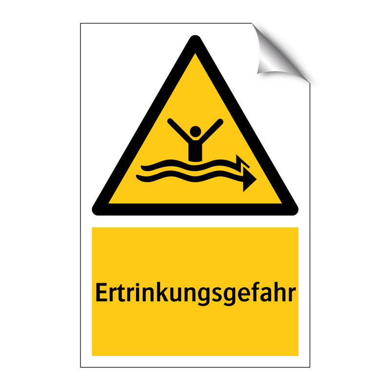 Ertrinkungsgefahr