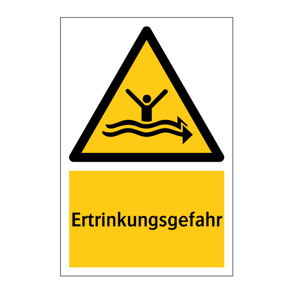 Ertrinkungsgefahr