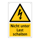 Nicht unter Last schalten