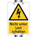 Nicht unter Last schalten