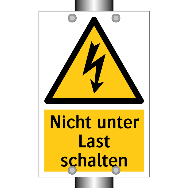 Nicht unter Last schalten