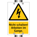 Nicht schalten! Arbeiten im Gange.