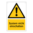 System nicht einschalten