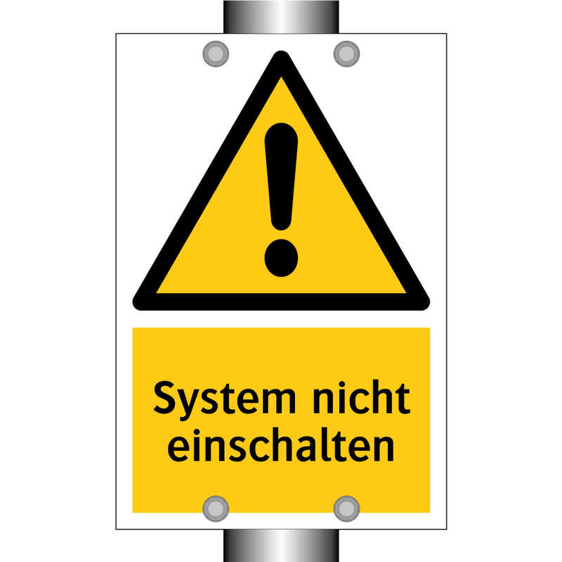 System nicht einschalten
