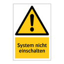 System nicht einschalten