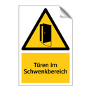 Türen im Schwenkbereich
