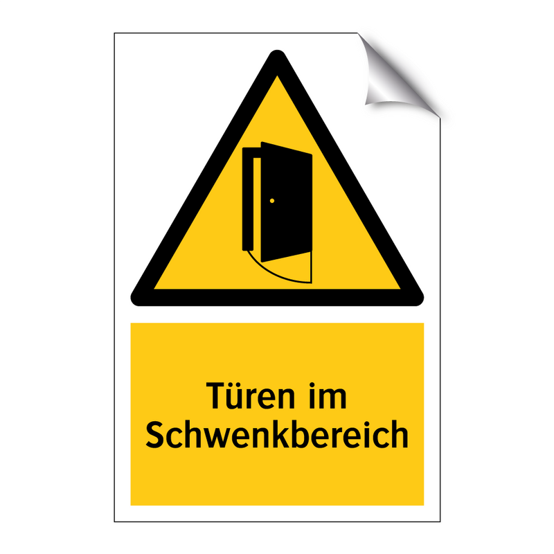 Türen im Schwenkbereich