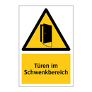 Türen im Schwenkbereich