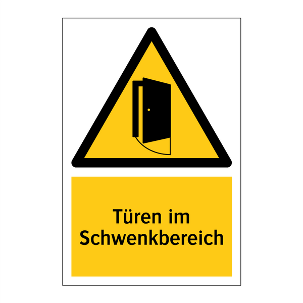 Türen im Schwenkbereich