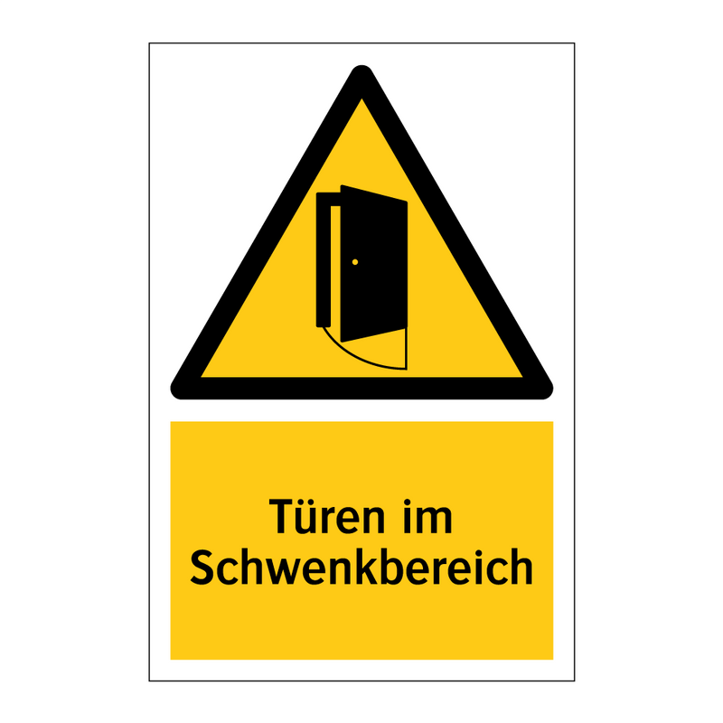 Türen im Schwenkbereich