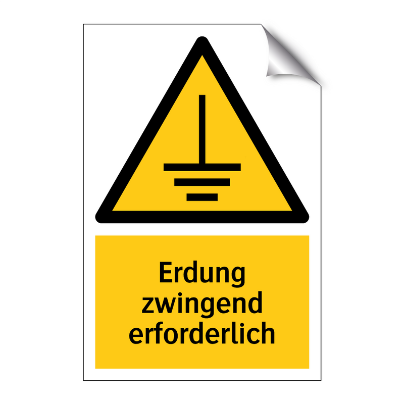 Erdung zwingend erforderlich