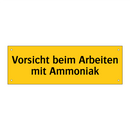 Vorsicht beim Arbeiten mit Ammoniak