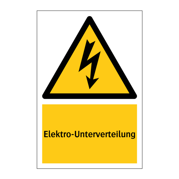 Elektro-Unterverteilung