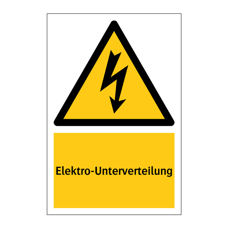 Elektro-Unterverteilung