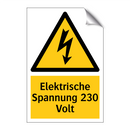 Elektrische Spannung 230 Volt