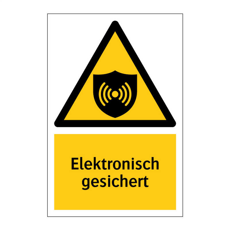 Elektronisch gesichert