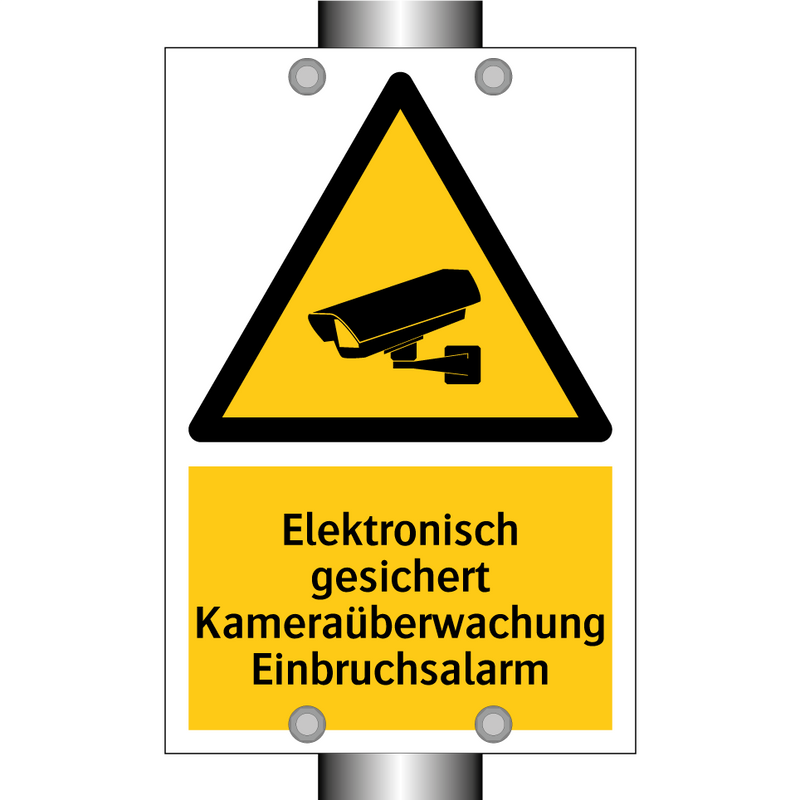 Elektronisch gesichert Kameraüberwachung Einbruchsalarm
