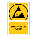Elektrostatische Gefahr