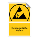 Elektrostatische Gefahr