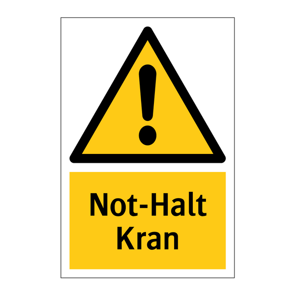 Not-Halt Kran