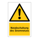 Notabschaltung des Stromnetzes