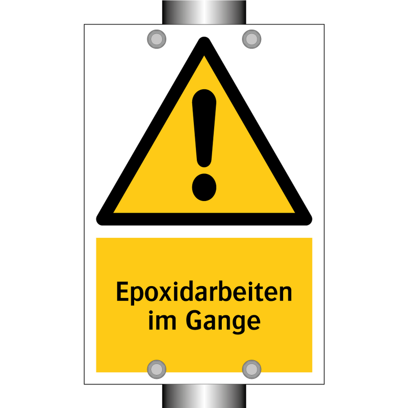 Epoxidarbeiten im Gange