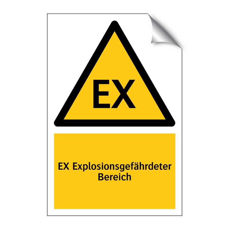 EX Explosionsgefährdeter Bereich
