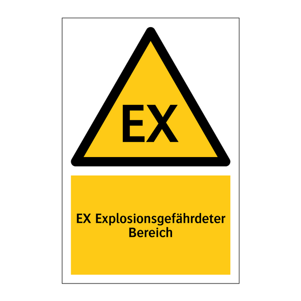 EX Explosionsgefährdeter Bereich
