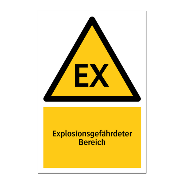 Explosionsgefährdeter Bereich