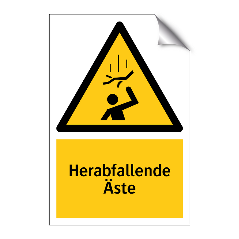 Herabfallende Äste