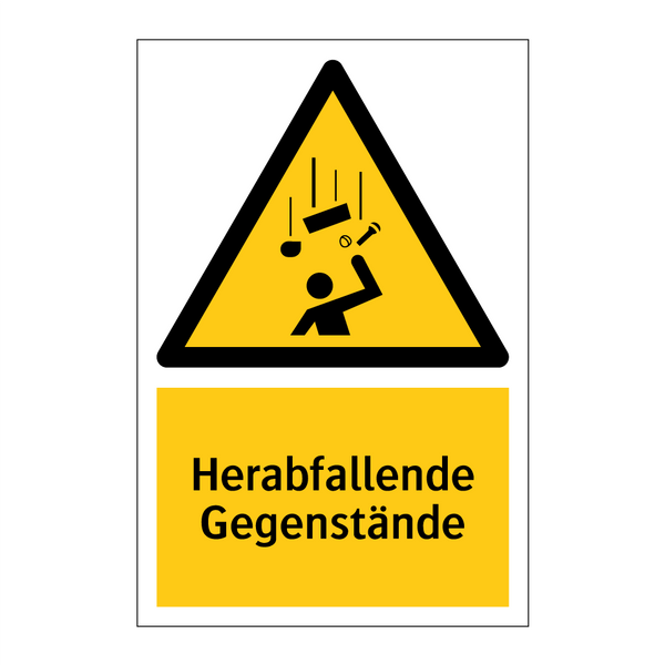 Herabfallende Gegenstände