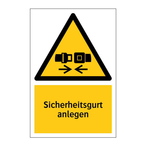 Sicherheitsgurt anlegen