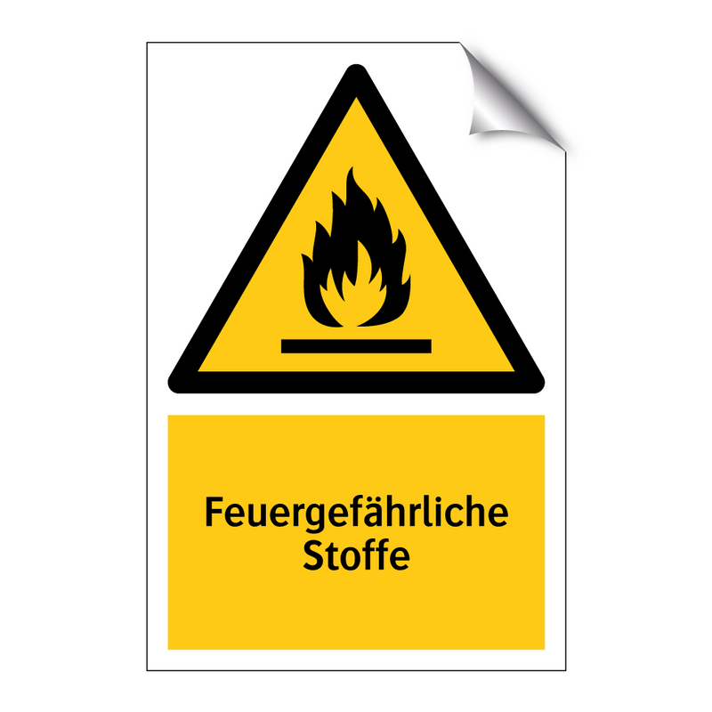 Feuergefährliche Stoffe