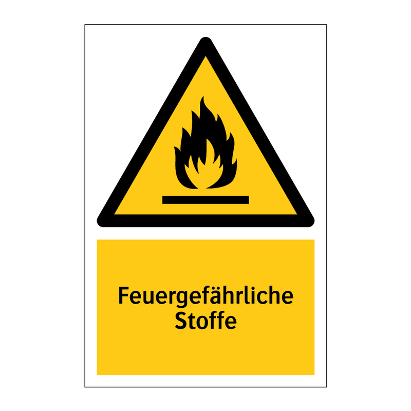 Feuergefährliche Stoffe