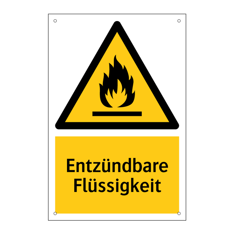 Entzündbare Flüssigkeit