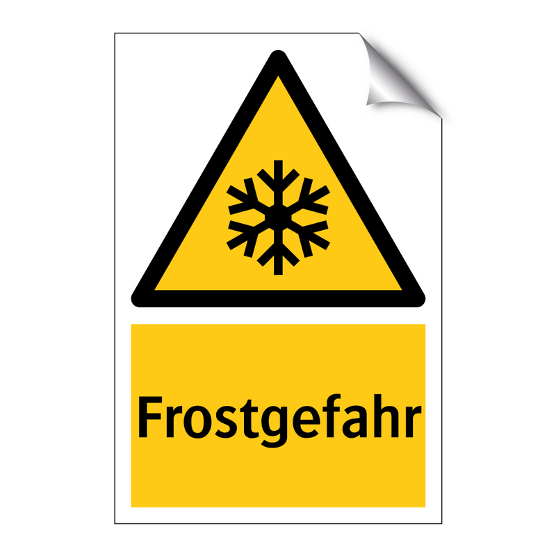 Frostgefahr
