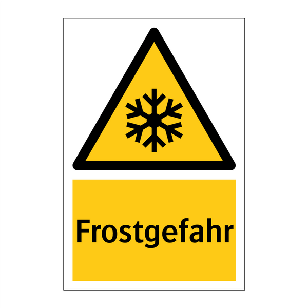 Frostgefahr