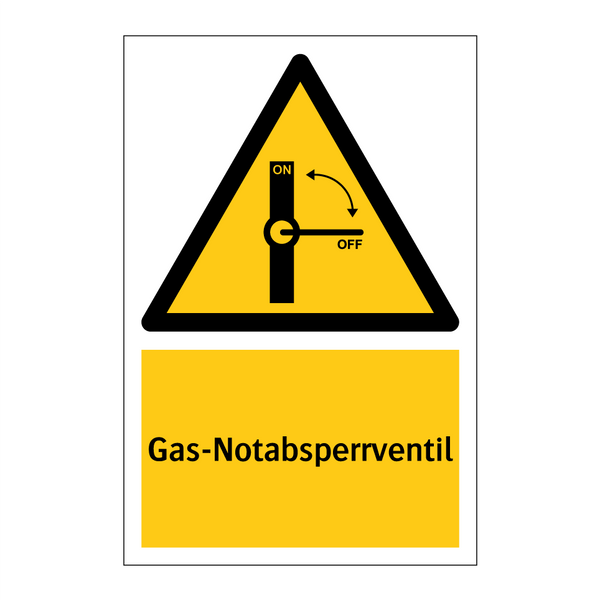Gas-Notabsperrventil
